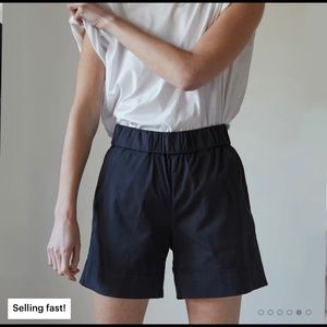Everlane Easy Short, 2, Washed Black, Never worn!